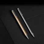 Deli Metal Gel Pen Rollerball Caneta ручка Ballpoint 0.5MM Signing Pens for Office Students Business Stationary Supplies