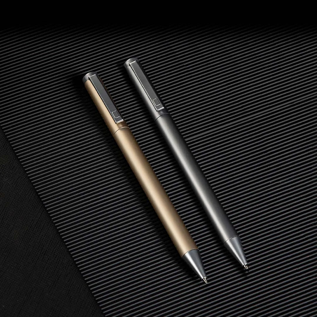 Deli Metal Gel Pen Rollerball Caneta ручка Ballpoint 0.5MM Signing Pens for Office Students Business Stationary Supplies