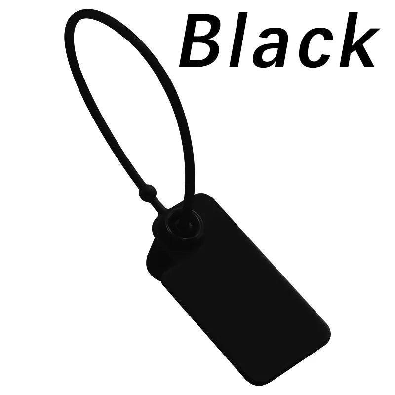 100 Custom Product Hang Tags Label Plastic Security Garment Clothes Shoes Bag Key Gift Logo Brand Printed Labels Tag 160mm/6.3"
