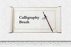 Chinese Calligraphy Brush Oxhorn Pen holder Brush Pen Extra Large Mixed Hair Painting Writing Brushes Art Stationary Supplies