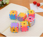 Kawaii Creative Blocks Pencil Sharpener Stationery School Office Supplies Novelty Gift Cube Funny