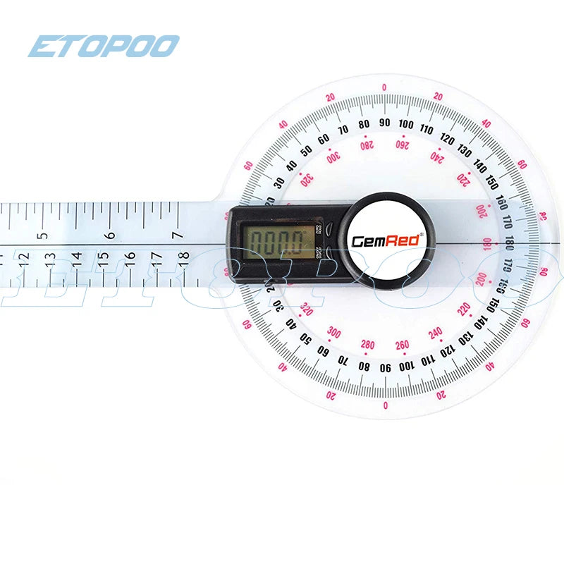 300mm Digital Orthopedic Protractor Angle Finder Meter 12inch Goniometer Electronic Body Goniometer Medical Ruler