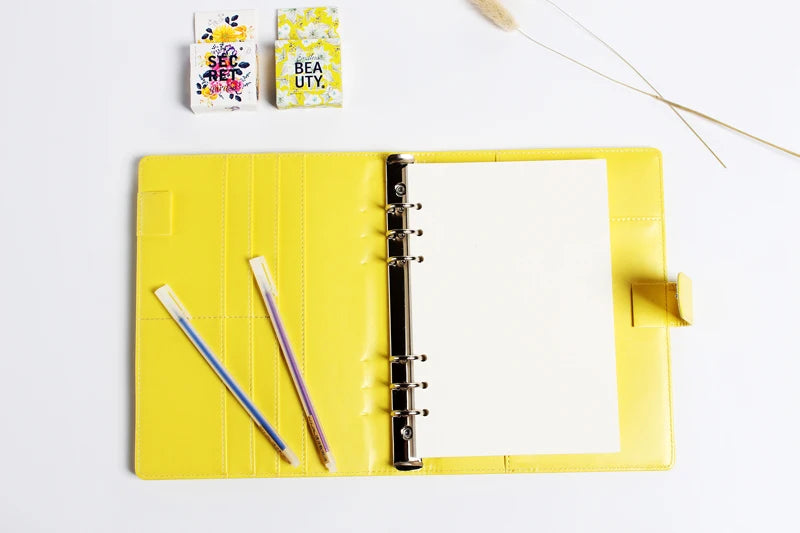 Diary 2025 Classic 6 Holes Binder Notebook Inner Paper Core/refilling Inner Papers:line,grid,dots,list,daily Weekly Monthly Plan