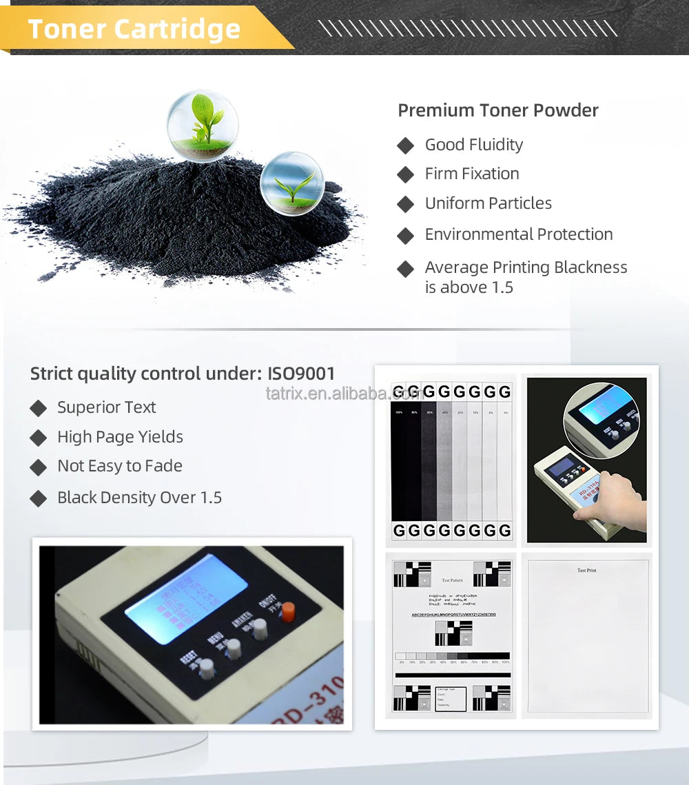 Tatrix TN2510 TN2510XL Compatible Black Laser Toner Cartridge for Brother DCP-L2620DW/L2627DW/L2627DWE/L2627DWXL/L2660DW Printer