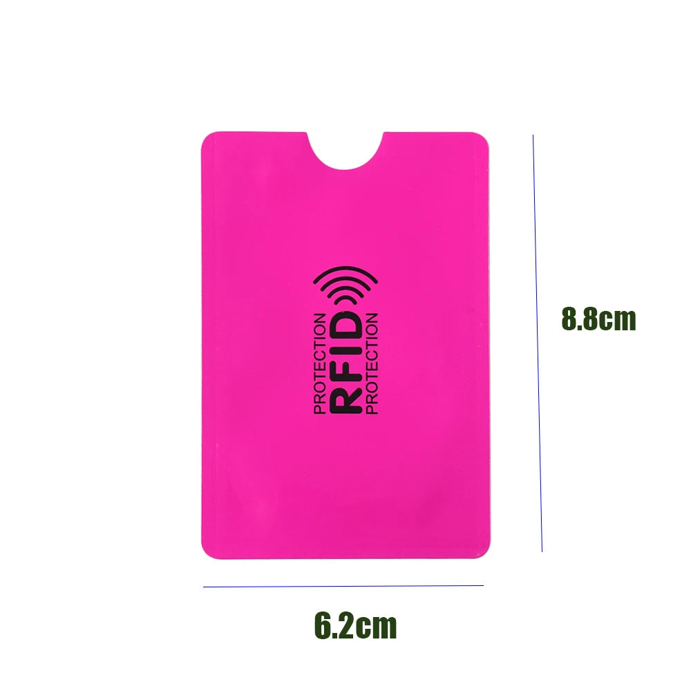 5Pcs Anti Theft for RFID Credit Card Protector Blocking Cardholder Sleeve Skin Case Covers Protection Bank Card Case New