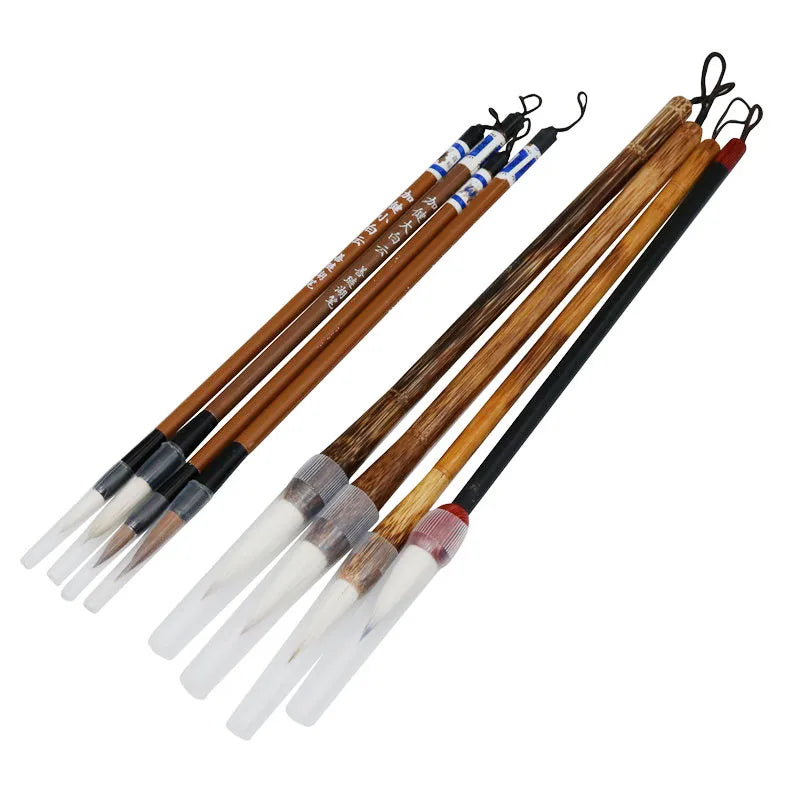 1 Pcs Wolf Hair Calligraphy Brush Chinese Writing Brush Paint Brush Artist Drawing Watercolor Painting Brushes School Supplies
