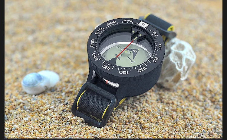 KANPAS 6BAR Scuba Diving Compass / Dive Compass / Compass Sea Navigation / Blue Compass Glow / Diving Luminous Signal