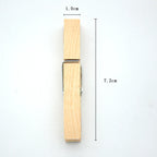 1/20/30/50 PCS Different Sizes 25mm/35mm/44mm/150mm Natural Wooden Clips For Photo Memo Office Clothespin Craft Decoration Pegs