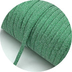 5yards/Lot 6mm Glitter Elastic Ribbon Sewing Elastic Band Fiat Rubber Band For Waist Band Stretch Rope DIY Mask Lanyard