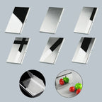 2022 New Waterproof Stainless Steel Business ID Credit Card Holder Luxury Silver Aluminium Case Cover Unisex Card Wallet