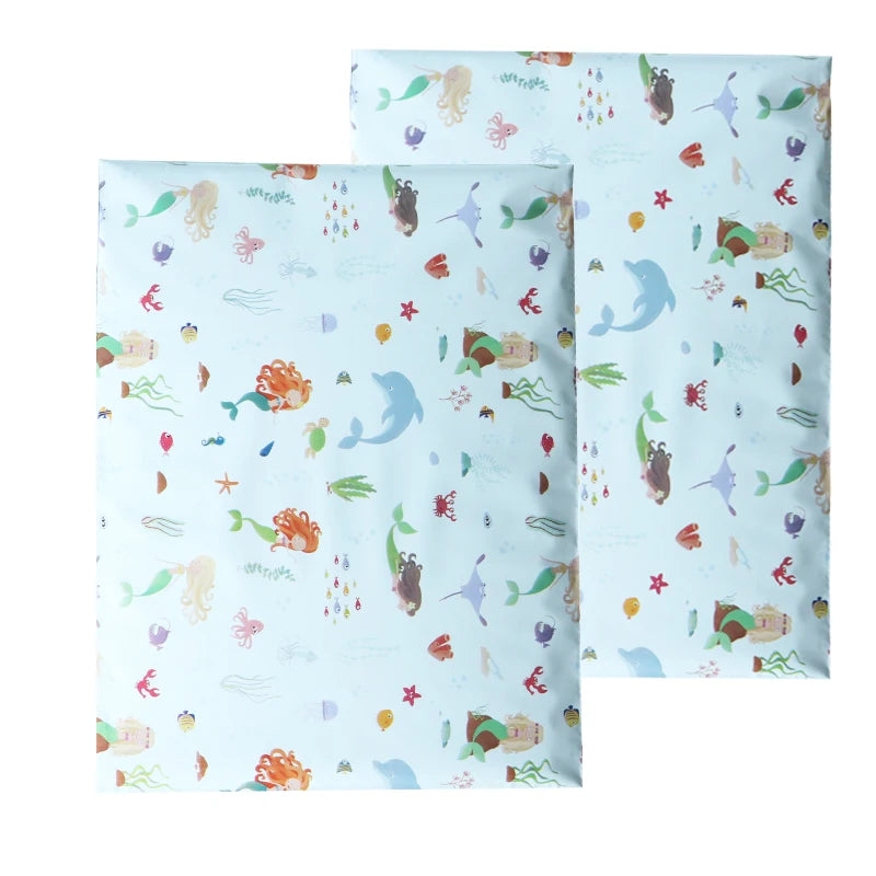 10PCS Poly Mailers, T-shirt Envelopes Plastic Custom Mailing Shipping Bags, Poly Mailer Envelope with Self Seal Adhesive Strip