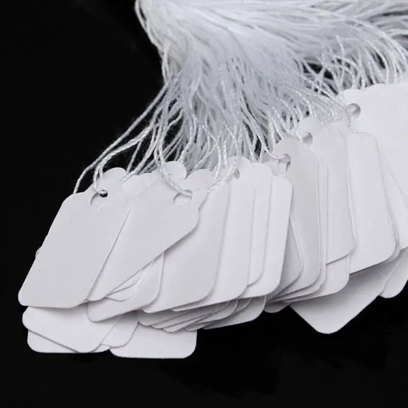 500 Pcs Price Label Tags String Jewelry Clothing Display Merchandise Price Tags    Dropshipping