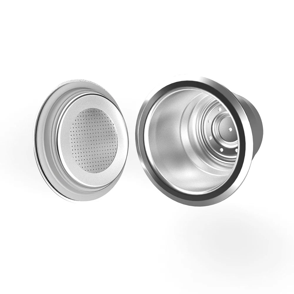 Capsule For Nespresso Reutilisable Inox Refillable Capsule Crema Reusable Refillable Coffee Filter Nespresso Essenza Mini