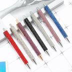 Ballpoint Pen Luxury Rhinestone Cute Wedding Rose Gold Metal Stationery School Office Supply High Quality Pens