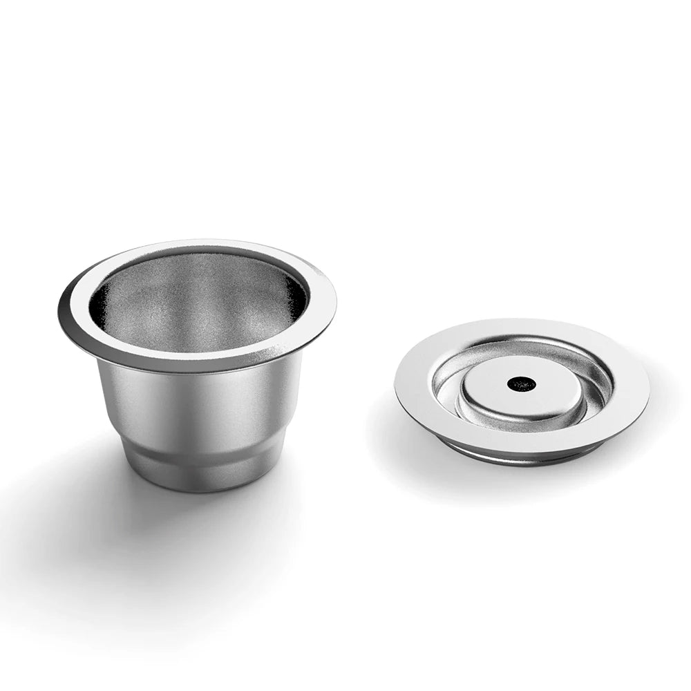 Capsule For Nespresso Reutilisable Inox Refillable Capsule Crema Reusable Refillable Coffee Filter Nespresso Essenza Mini