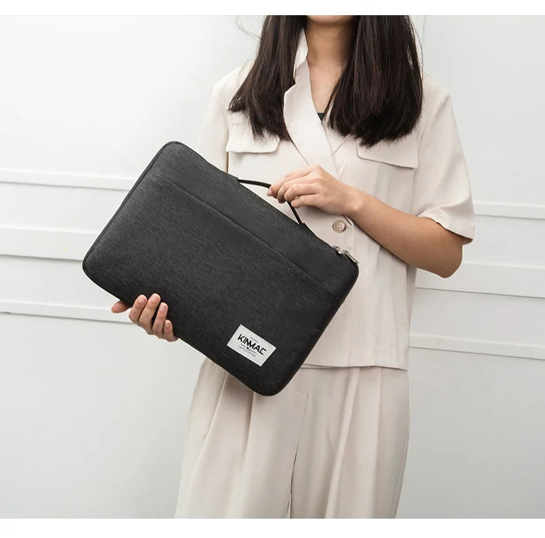 Shockproof Brand Kinmac Laptop Bag 12,13,14,15.4,15.6,16 Inch,Waterproof Lady Man Sleeve Case For MacBook Air Pro M1 Handbag PC