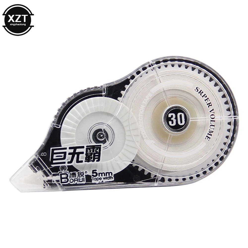 30M Roller Big Capacity White Out Correction Tape Student Error Tape Pen Back Corrector School Office Supplies Stationery