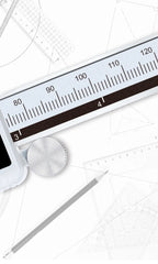 Electronic Digital Caliper HD Full Screen Full Metal 0-150/200/300mm Stainless Steel Vernier Caliper Precise Measurement Tool