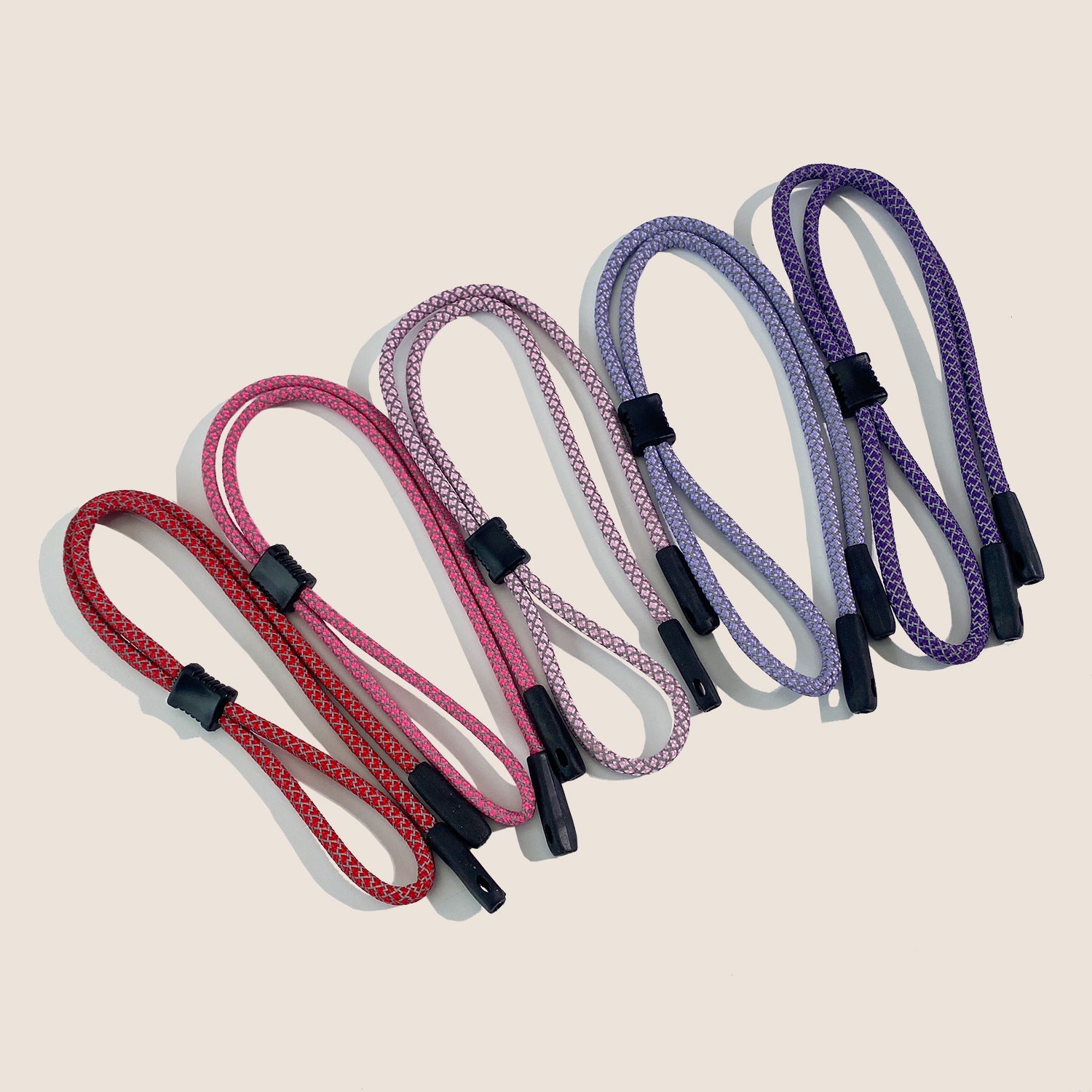 Night Reflective Glasses Rope Anti Slip Rope Glasses Hanging Rope Glasses With Accessories Available In 14 Colors