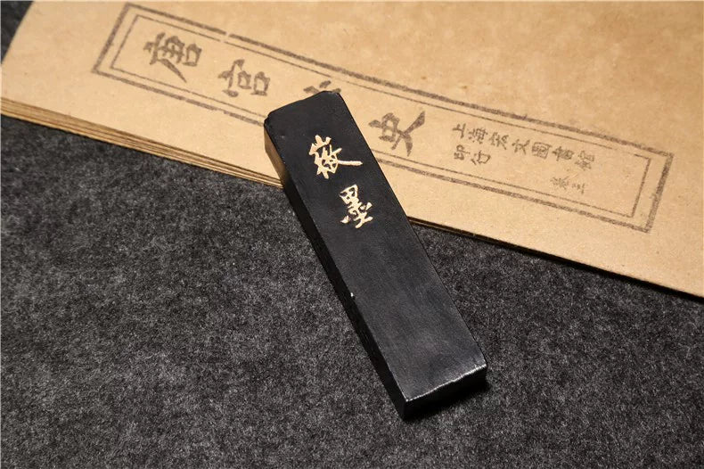 Chinese Sumi Ink Stick Solid Ink Stick Calligraphy Artist Painting Watercolor Fabric Paint Ink Block Chinese Painting Ink Stick