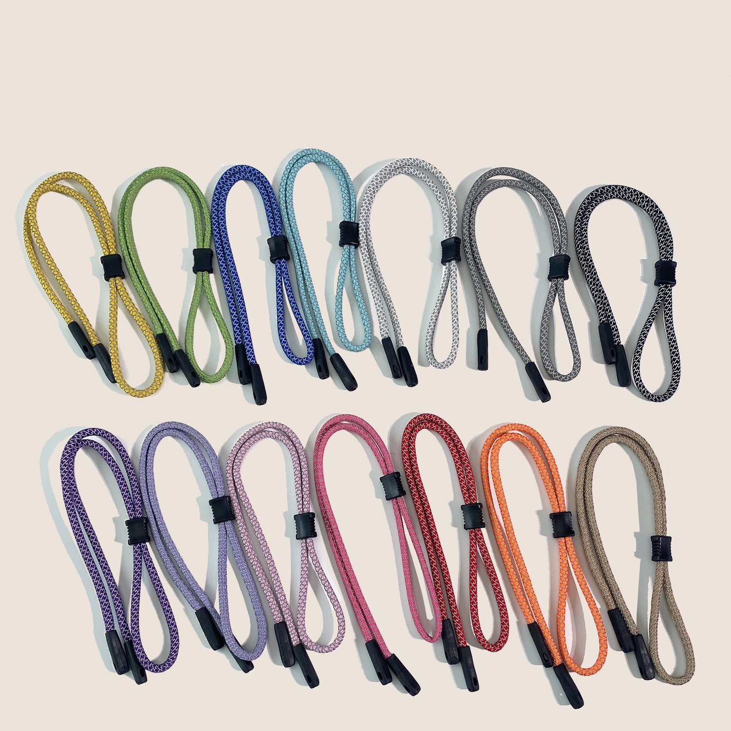Night Reflective Glasses Rope Anti Slip Rope Glasses Hanging Rope Glasses With Accessories Available In 14 Colors