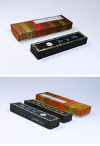 High End Chinese Shanghai Ink Ingot Calligraphy Painting Oil Soot Ink Blocks Chinese Calligraphy Brush Oil Smoke Ink Stick Stone
