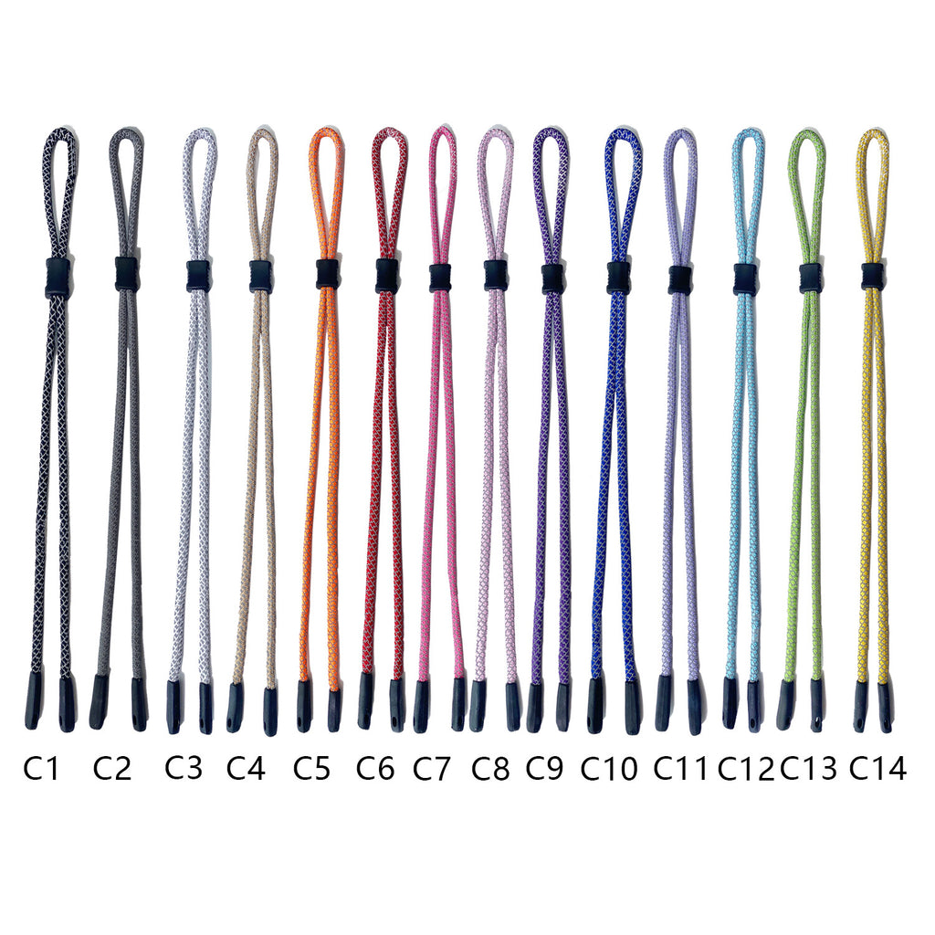 Night Reflective Glasses Rope Anti Slip Rope Glasses Hanging Rope Glasses With Accessories Available In 14 Colors