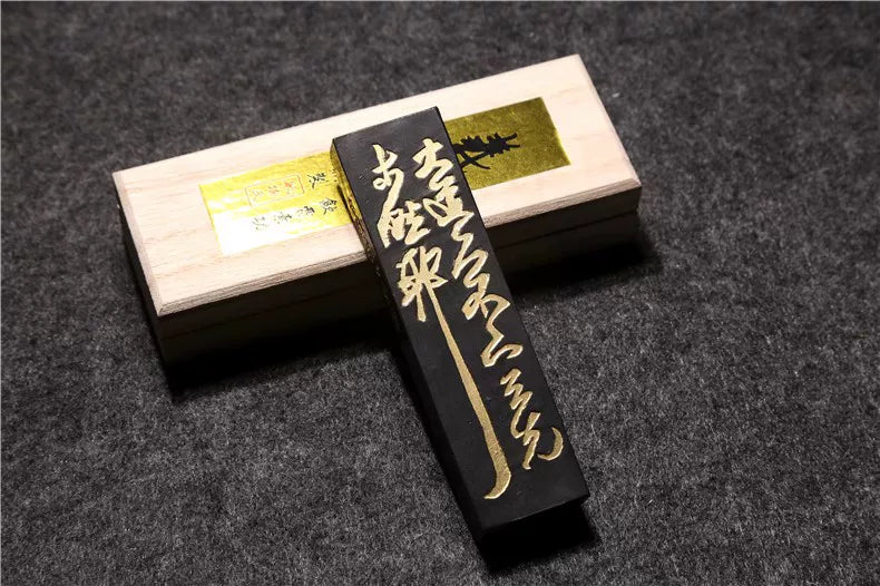 Chinese Sumi Ink Stick Solid Ink Stick Calligraphy Artist Painting Watercolor Fabric Paint Ink Block Chinese Painting Ink Stick
