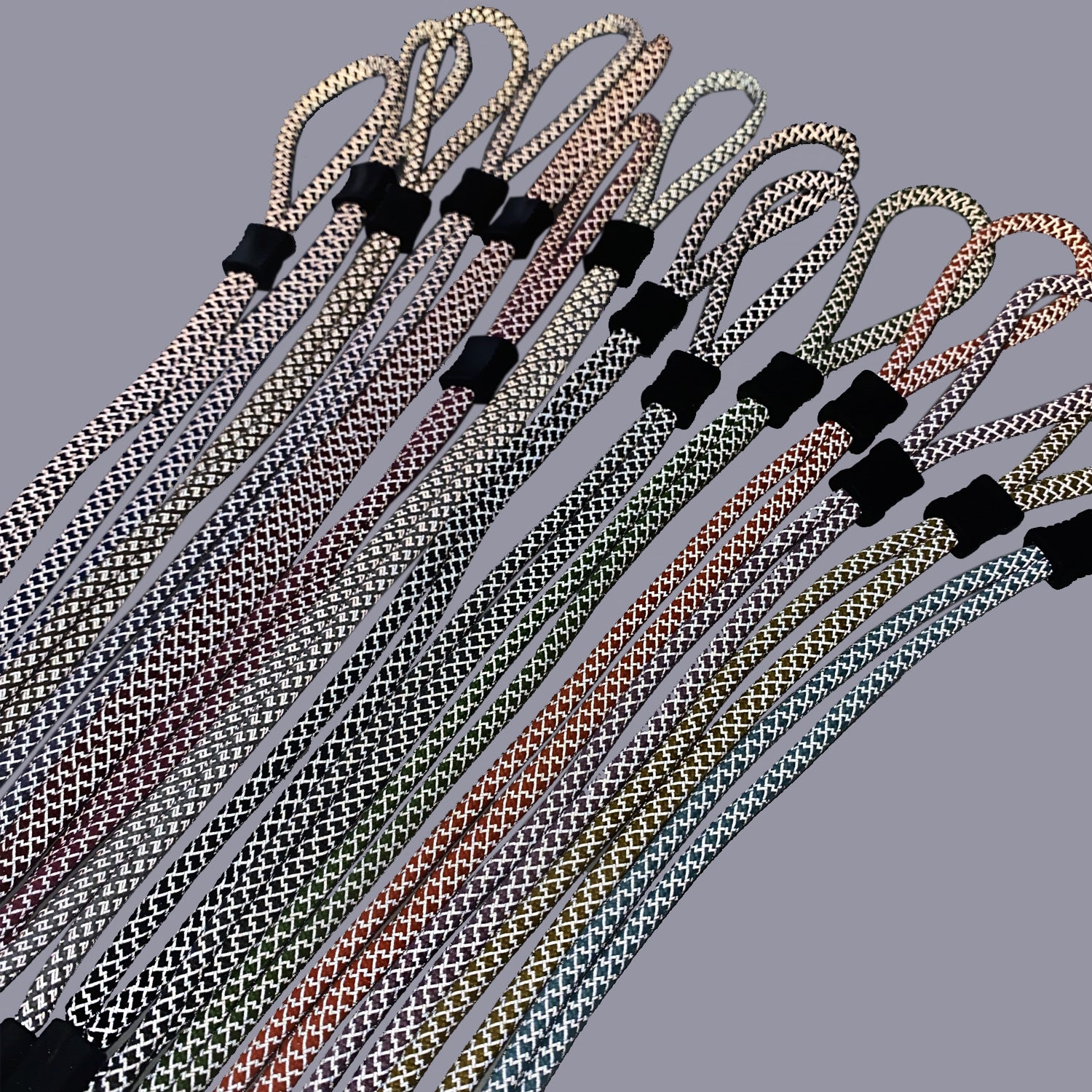 Night Reflective Glasses Rope Anti Slip Rope Glasses Hanging Rope Glasses With Accessories Available In 14 Colors