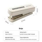 Kokuyo A Little Special 10#Needle Mini Stapler,Strong&Easy Lightforce Effortless Stapling Tool for School,Home,Office,Exam,Files
