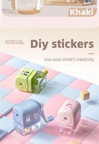 Kawaii Creative Pencil Sharpener Cute Stationery for Kids Adults Office School Supplies Unique Accessory