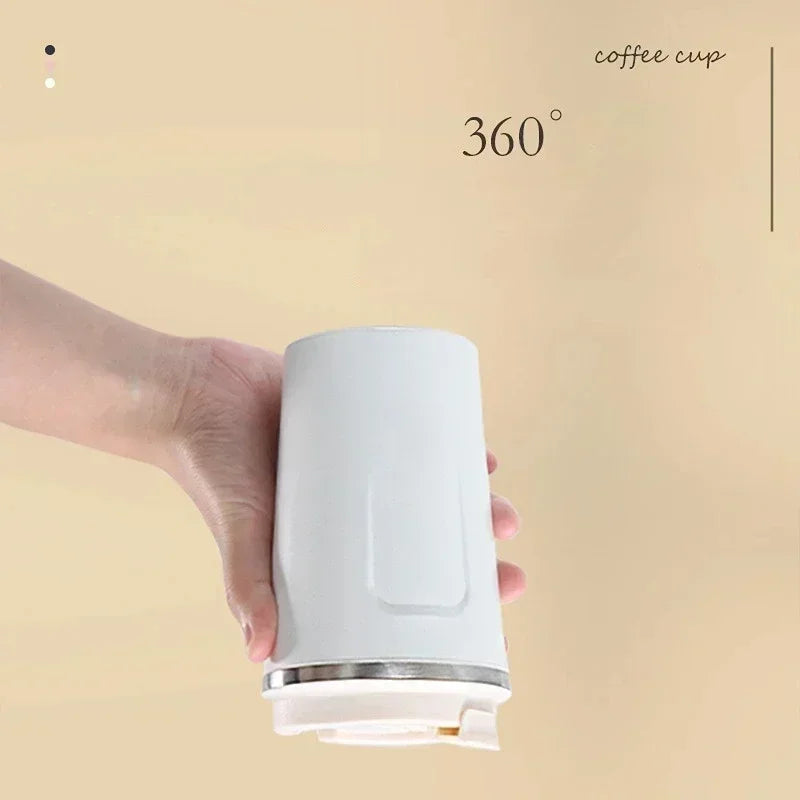 1pc 380/510ML Travel Stainless Steel Coffee Cup Thermal Mug Leak-Proof Thermos Bottle Tea Coffee Mug Vacuum Flask Insulated Cups