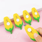 1Pcs Cuter Mini Cartoon Maize Utility Box Cutter Letter Opener Art Paper Cutter Kawaii Stationery Knif