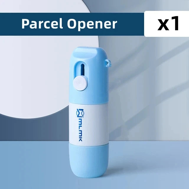 2 In 1 Thermal Paper Correction Fluid With Unboxing Knife Durable Thermal Paper Data Identity Protection Fluid Eraser Box Opener