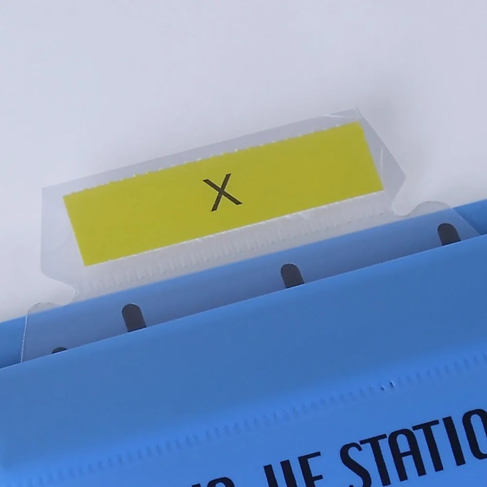 PVC A4 Quick Labor Folder with Hook A4 A4 Suspension Files Color Random Suspended Type Hanging File Folders Office