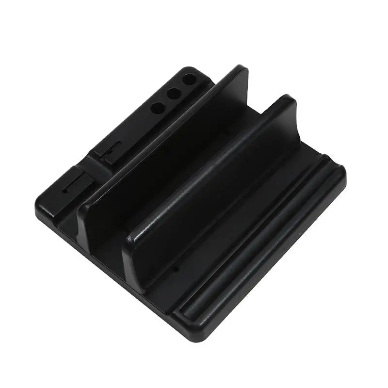4 in 1 Office Laptop Stand Vertical Save Desktop Space Easy To Place Computer Accessories Scalable Width Office Desk Storage