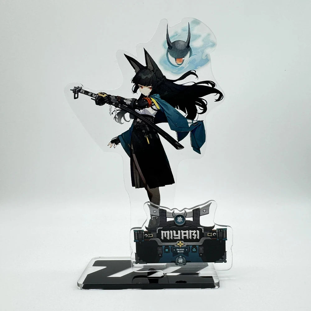 Game Zenless Zone Zero Ye Shun­guang Dialyn Hoshimi Miyabi Anime Acrylic Stand Model Plate Keychain Desk Decor Collection gift