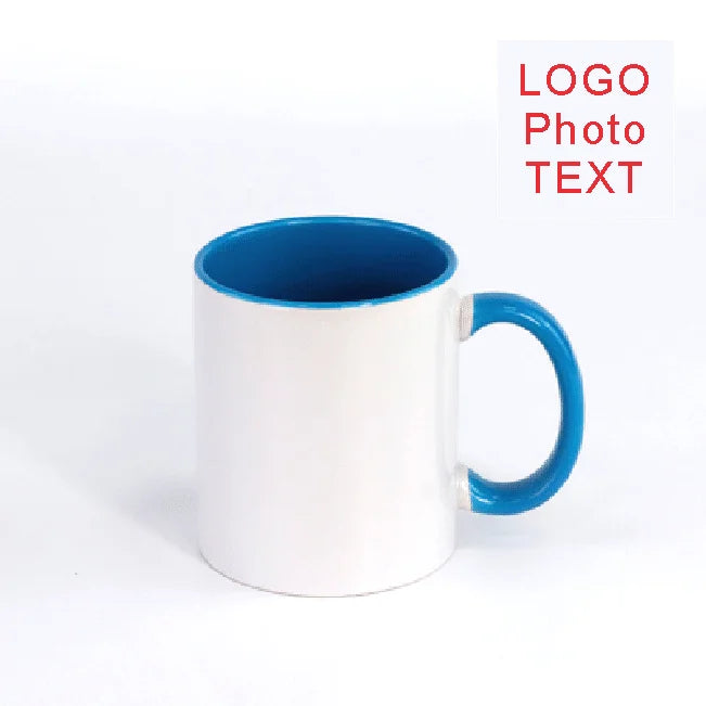 DIY Customized 350ML 12oz Ceramic Mug Print Picture Photo LOGO Text Personalized Coffee Milk Cup Creative Present Cute Gift