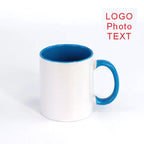 DIY Customized 350ML 12oz Ceramic Mug Print Picture Photo LOGO Text Personalized Coffee Milk Cup Creative Present Cute Gift