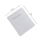 50Pcs Fashion Brooches Display Cards High Quality Pins Blank Paper Tag Jewelry Packaging Cards Sale Hang Price Tag Cards