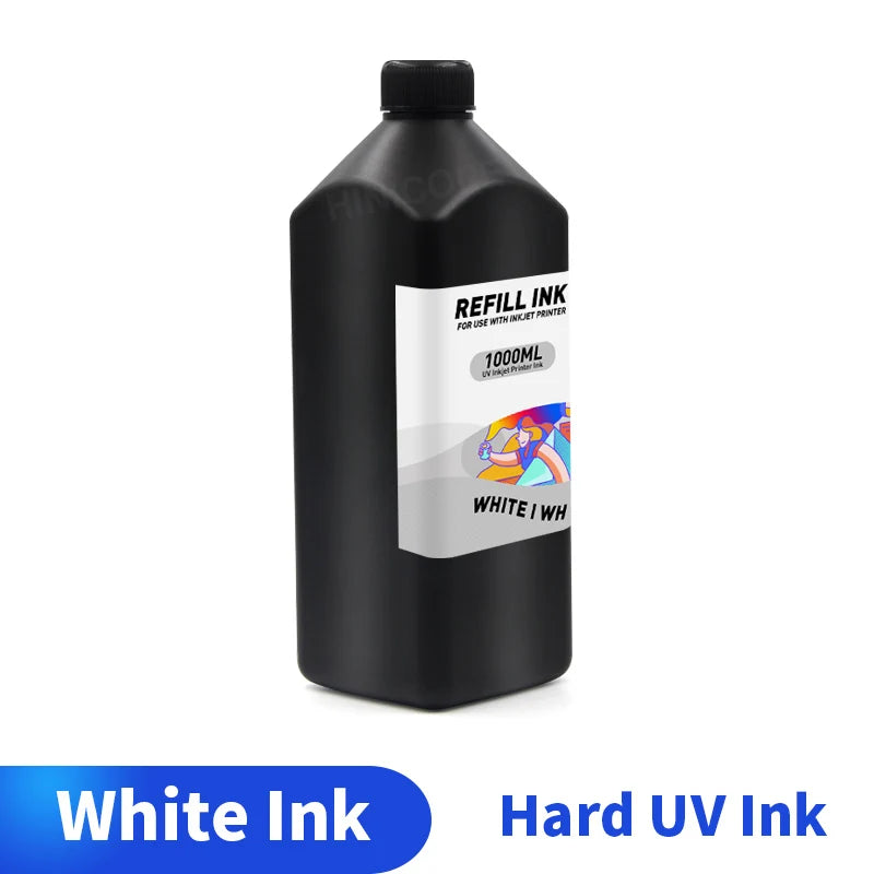 HINICOLE 500ml LED UV Ink 1000ml For Epson L800 L805 L1800 R280 R290 R330 1390 1400 1410 For DX5 DX6 DX7 Universal UV Printer