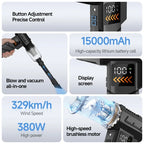 2800000RPM Jet Blower Super Powerful  Wind Pressure Electric Compressed Air Cordless Vacuum Cleaner/Car Emergency Power Supply