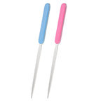 2-8Pcs Letter Opener Stainless Steel Lightweight Handle Envelope Opener Mail Opener Letter Slitter for Package Box Open 4Colors