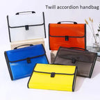 1PC twill portable accordion bag, 13 layers of large-capacity folders, easy to classify and store files.