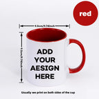 Custom Mug - Personalized Coffee Mug with Photos & Text - Unique Gift for Anniversary, Valentine's Day, and Mother's Day