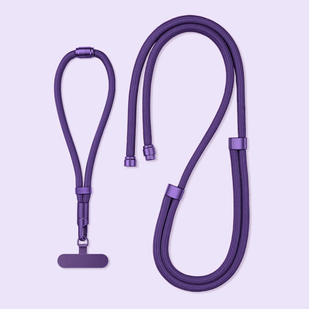 3-in-1 Switchable Mobile Phone Lanyard Adjustable Length Universal Mobile Phone Case Strap