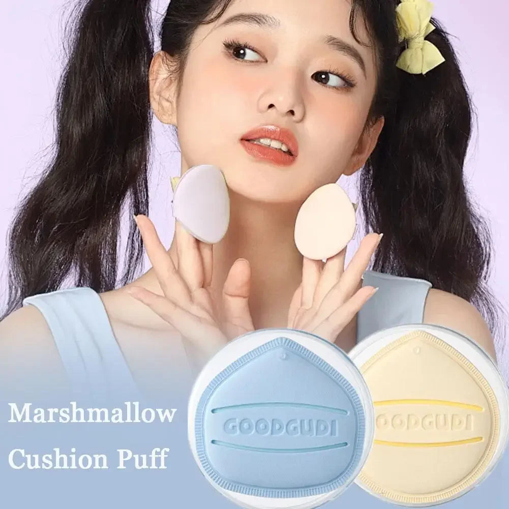 Marshmallow Air Cushion Powder Puff Dual Use Dry Wet Soft Sponge For Foundation Liquid Base Cosmetic Beauty Makeup Accessory