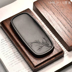 Natural Raw Stone Ink Stone Traditional Painting Calligraphy Writing Grinding Inkslab Chinese Style Vintage Desktop Ornaments