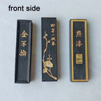 6pcs/lot Chinese Calligraphy Brush Ink Sumi-E ink Painting Calligraphy Ink Stick Sumi Ink Stick Song Yan Qi Yan Hui Mo