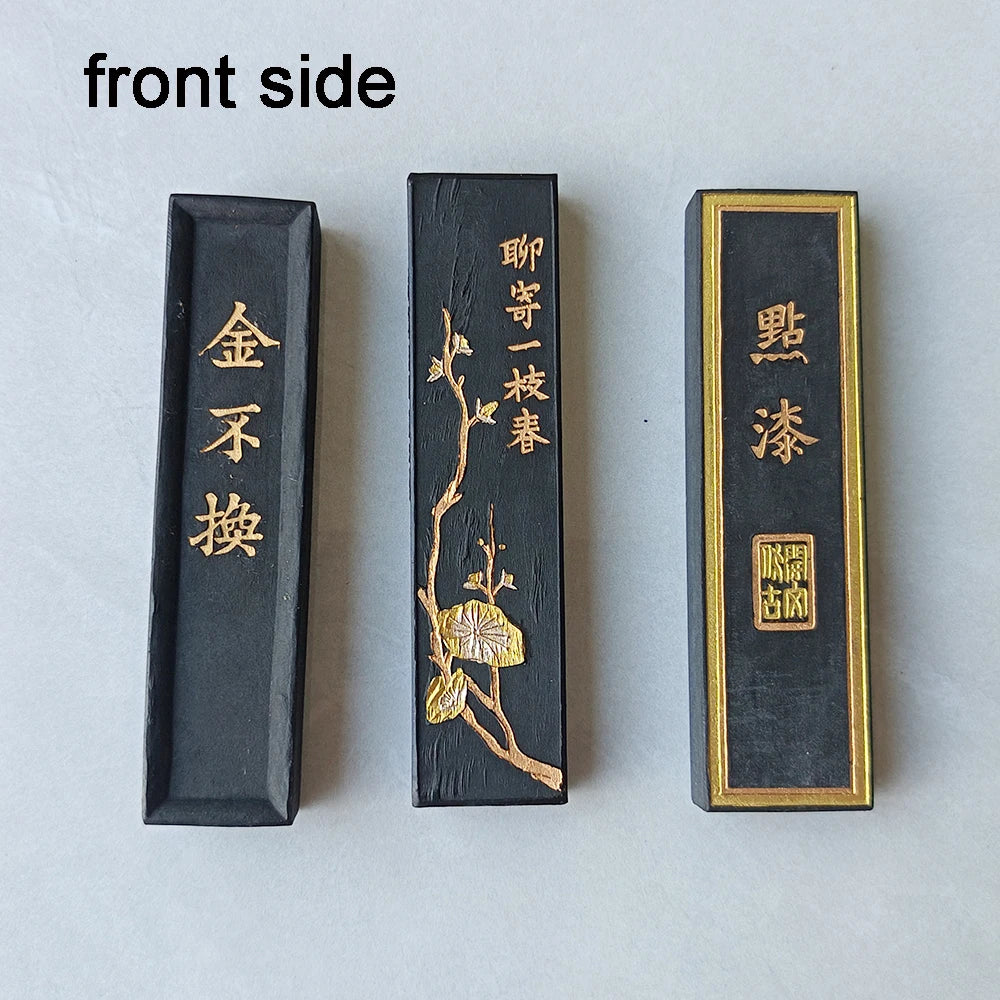 6pcs/lot Chinese Calligraphy Brush Ink Sumi-E ink Painting Calligraphy Ink Stick Sumi Ink Stick Song Yan Qi Yan Hui Mo